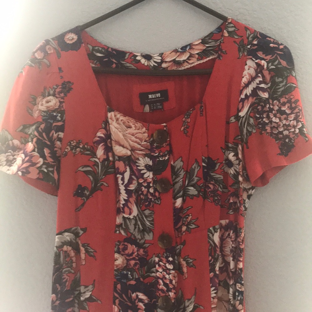 Mauve by Anthropologie dress